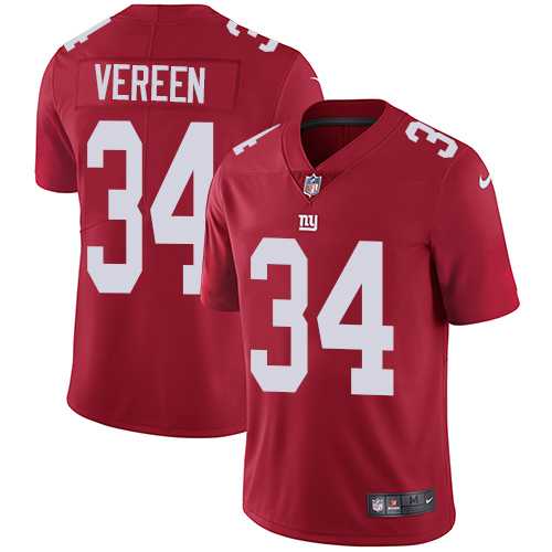 Nike New York Giants #34 Shane Vereen Red Alternate NFL Vapor Untouchable Limited Jersey,We sell and wholesale Nike New York Giants #34 Shane Vereen Red Alternate NFL Vapor Untouchable Limited Jersey on line form chian!